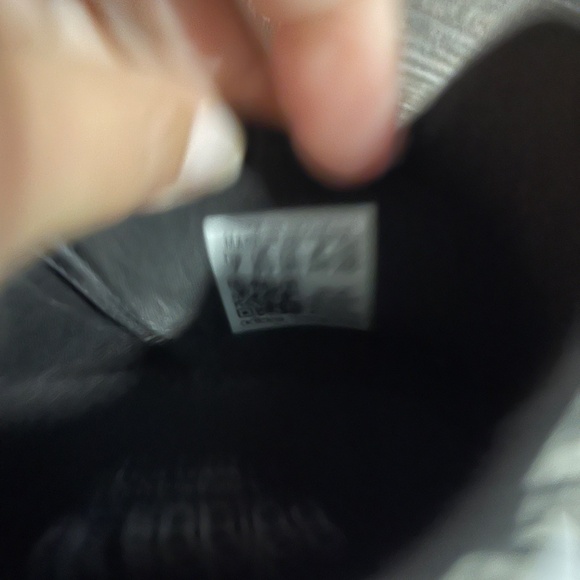 adidas Black and White Athletic Shoes - Picture 6 of 6